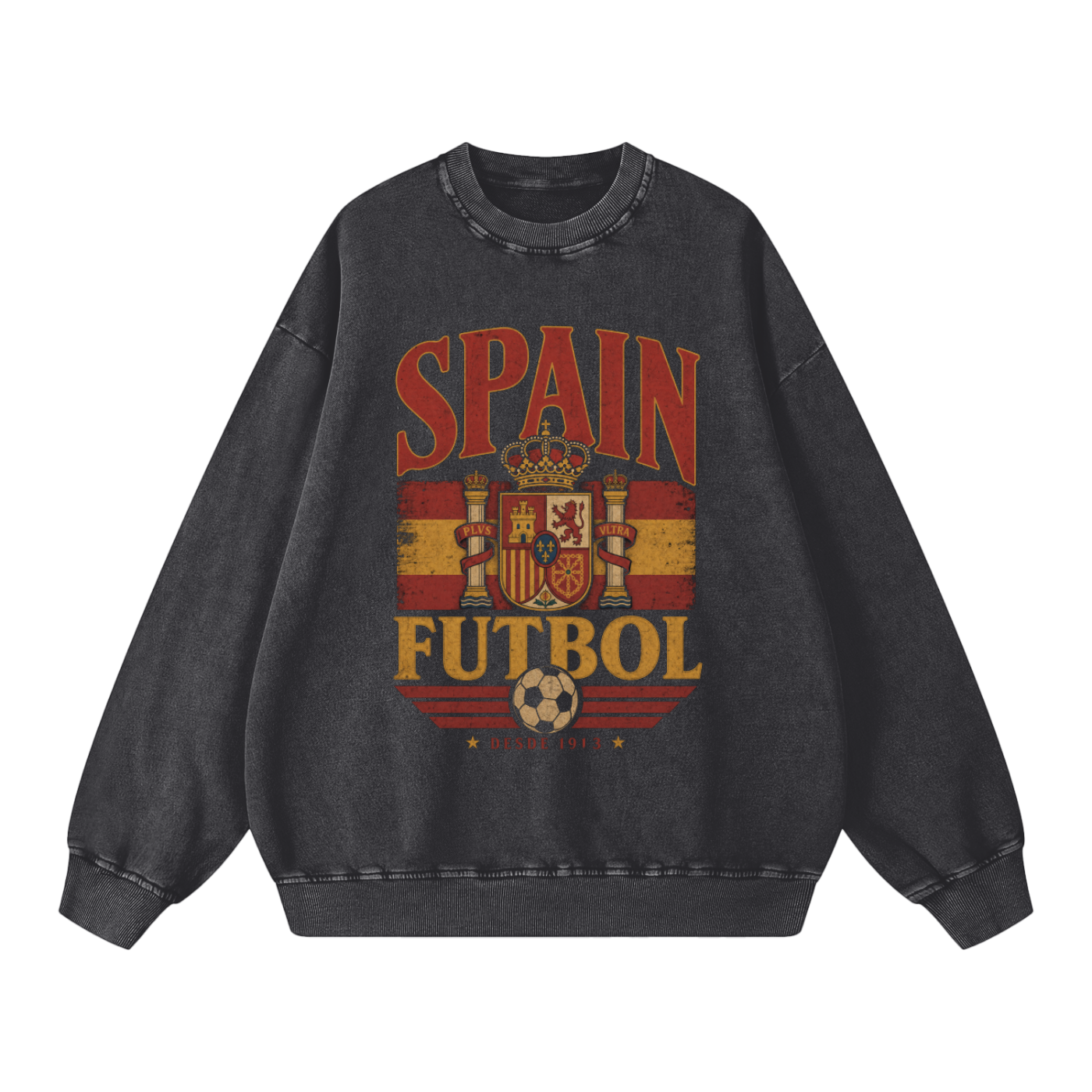 Spain Vintage Football Crewneck