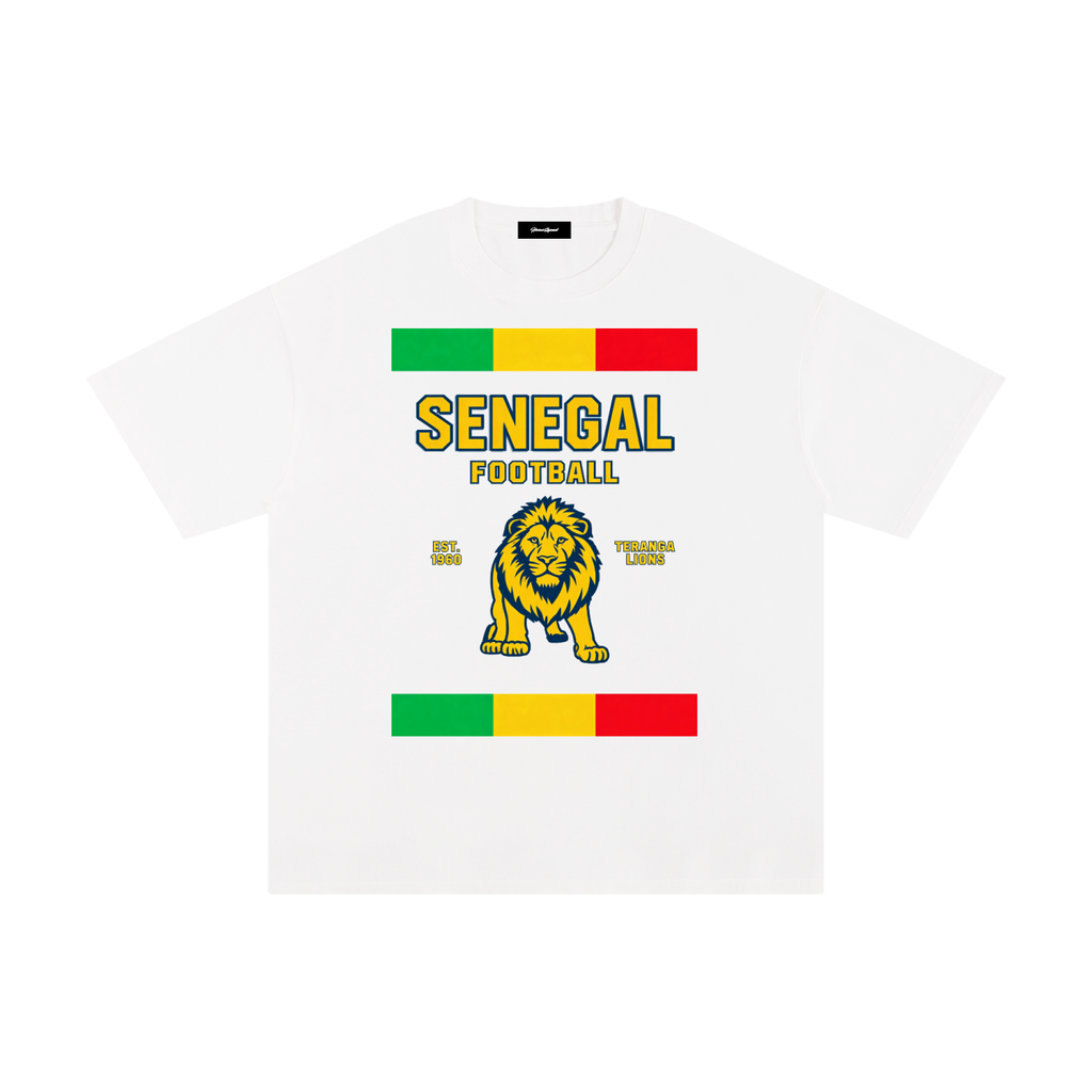 retro senegal football tee