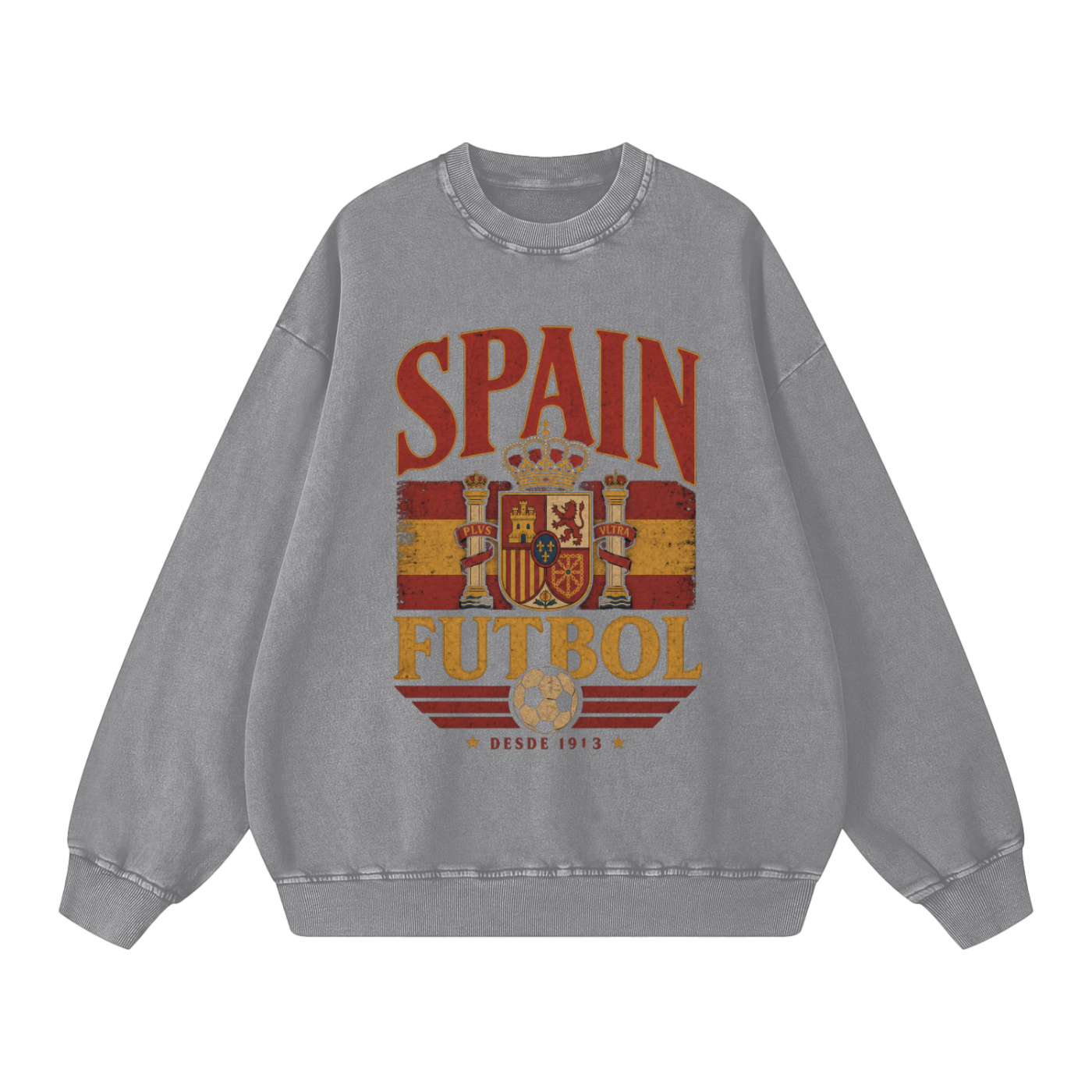 Spain Vintage Football Crewneck