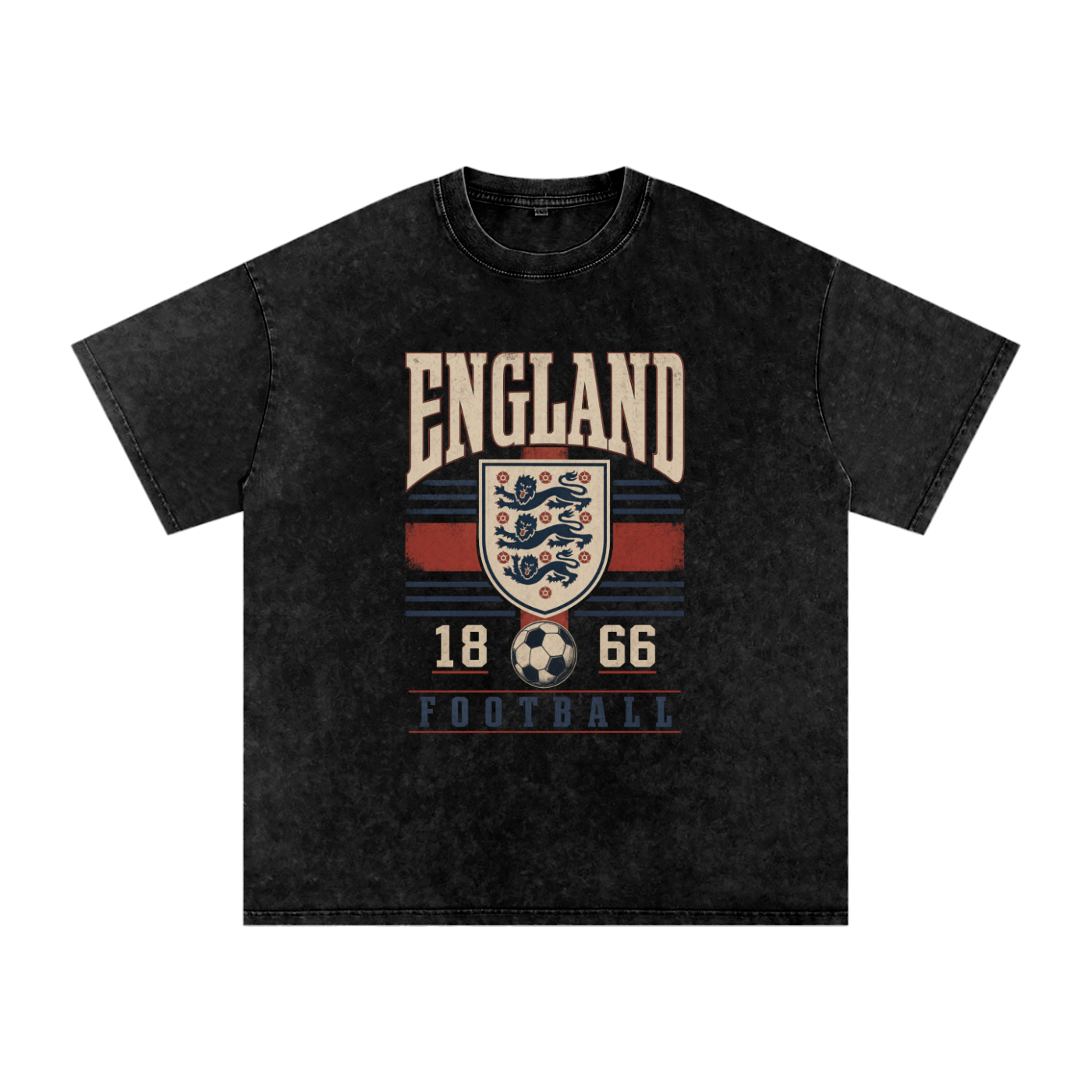 England Vintage Football Tee