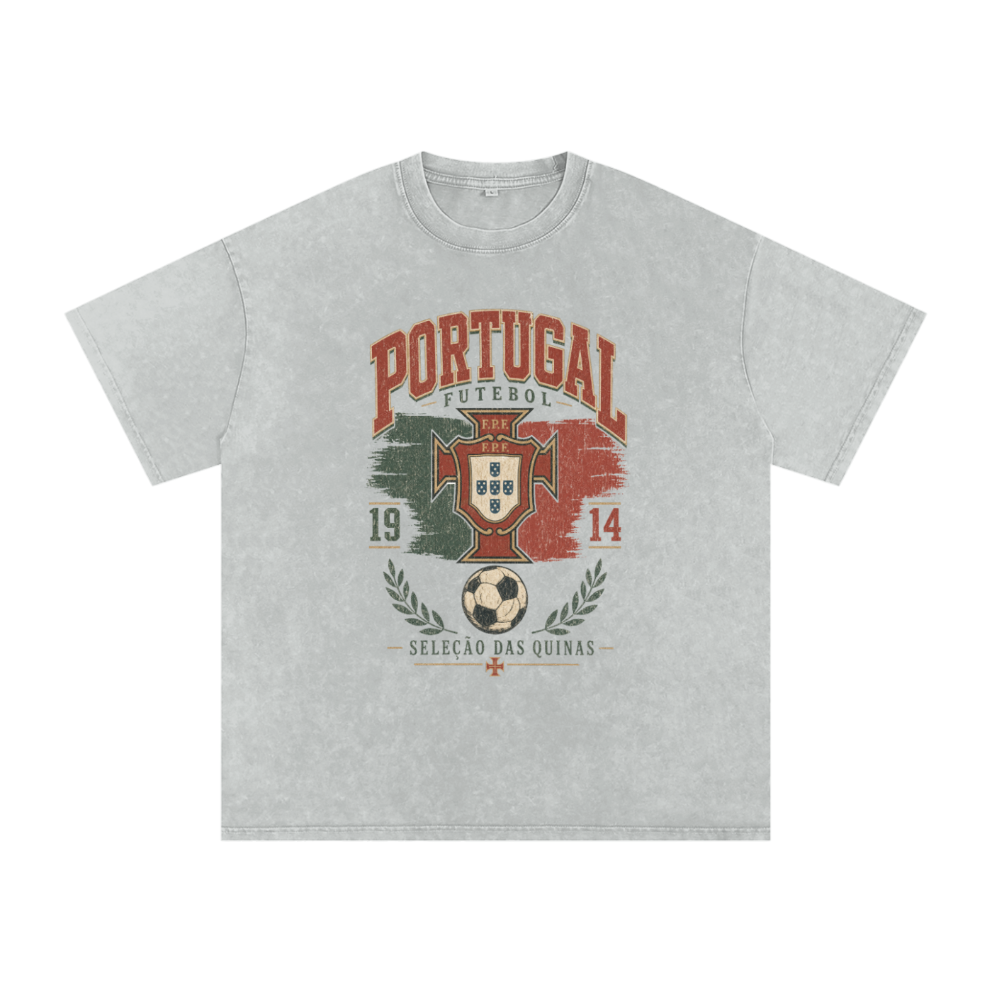 Portugal Vintage Football Tee