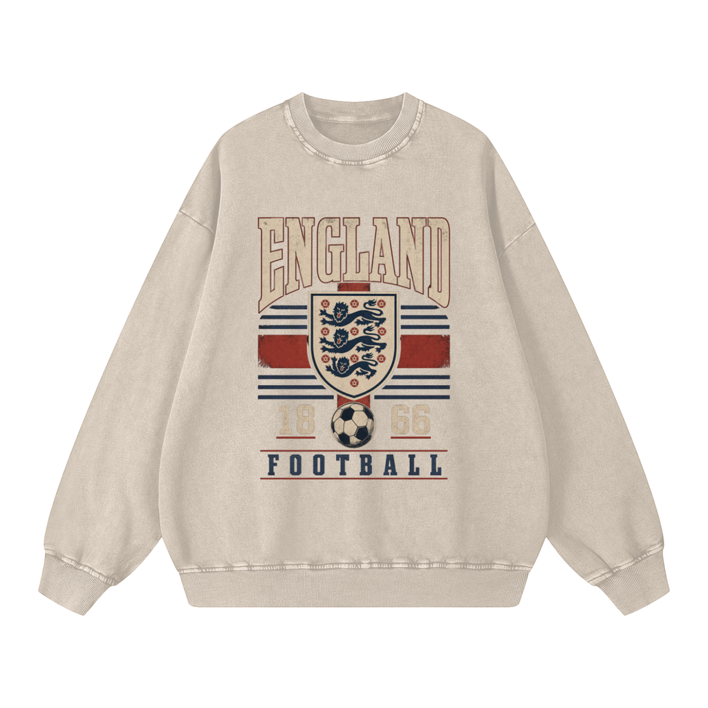 England Vintage Football Crewneck