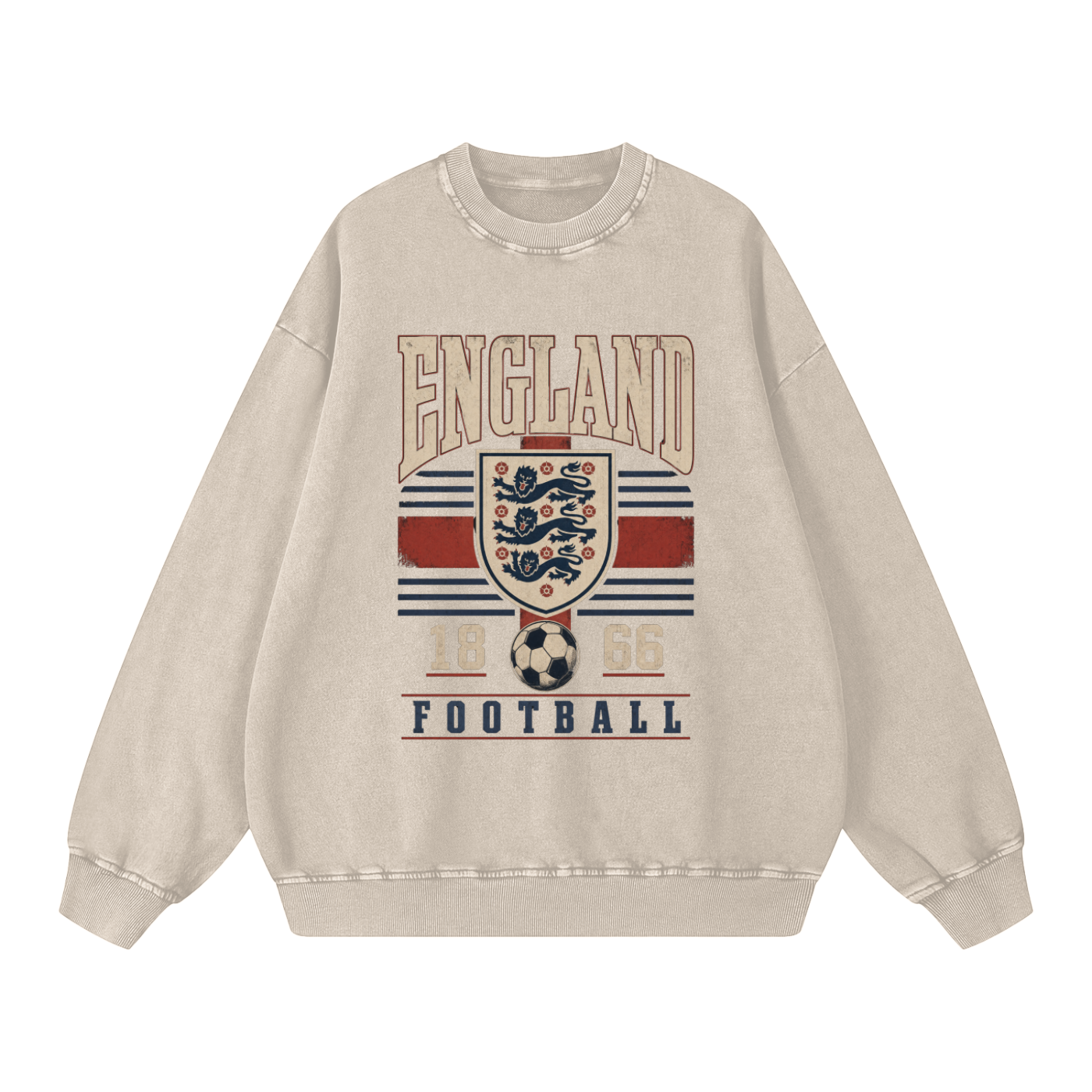 England Vintage Football Crewneck