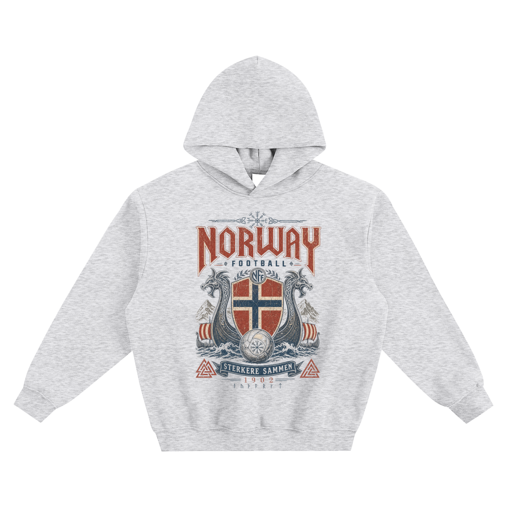 Norway Vintage Football Hoodie