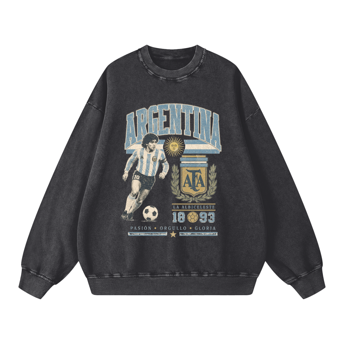 Argentina Vintage Football Crewneck