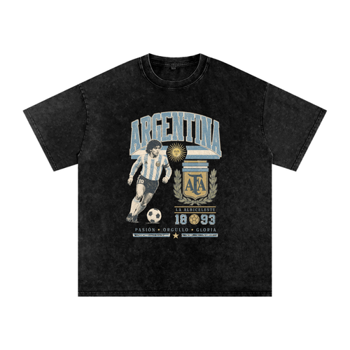Argentina Vintage Football Tee