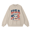 USA Vintage Soccer Crewneck — Stars & Stripes