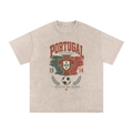 Portugal Vintage Football Tee