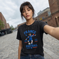 Claymation Series Snow Washed Cotton T-Shirt - France Edition — everyday selfie lifestyle