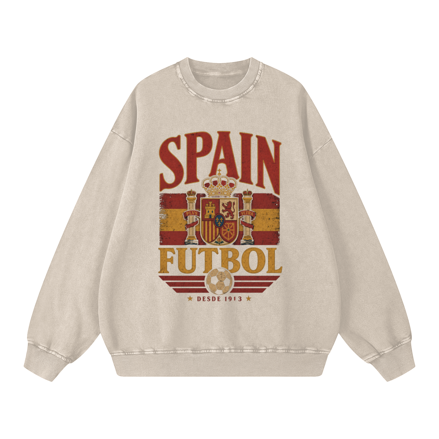 Spain Vintage Football Crewneck