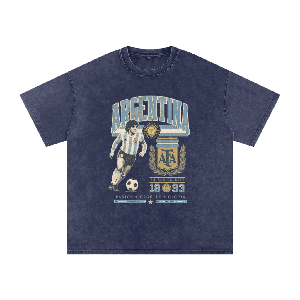 Argentina Vintage Football Tee