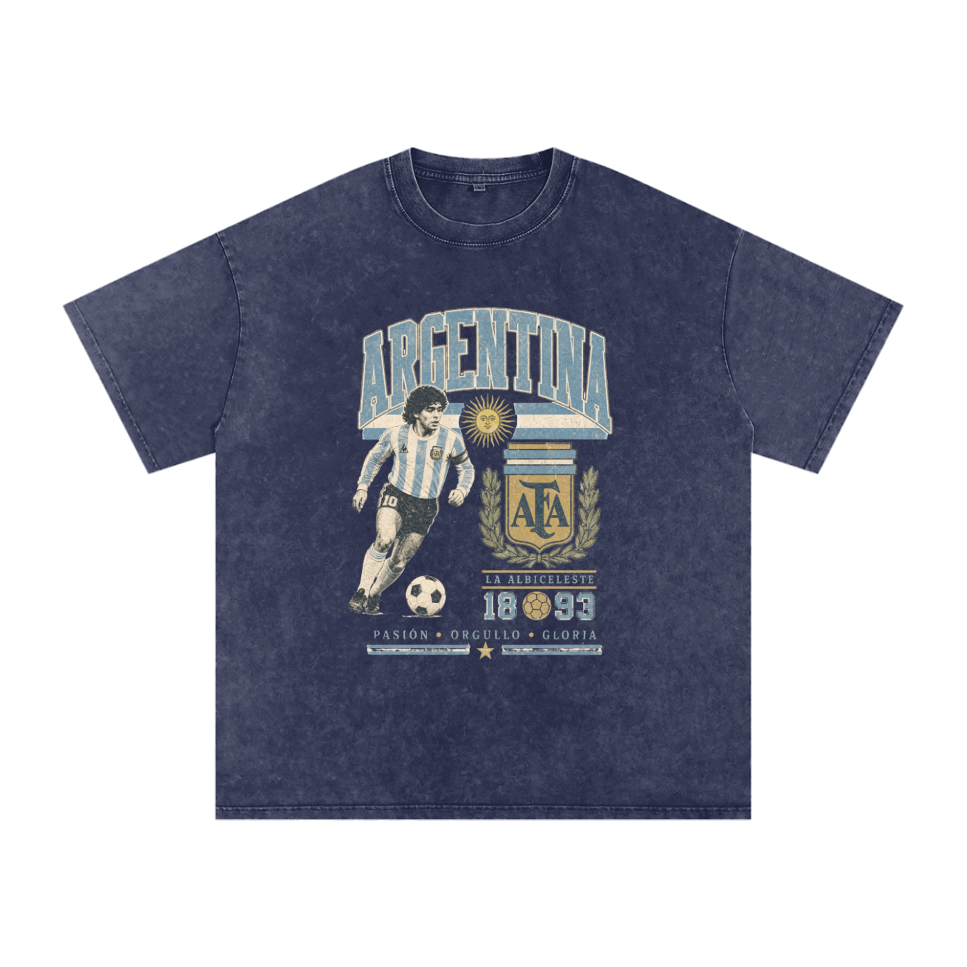 Argentina Vintage Football Tee