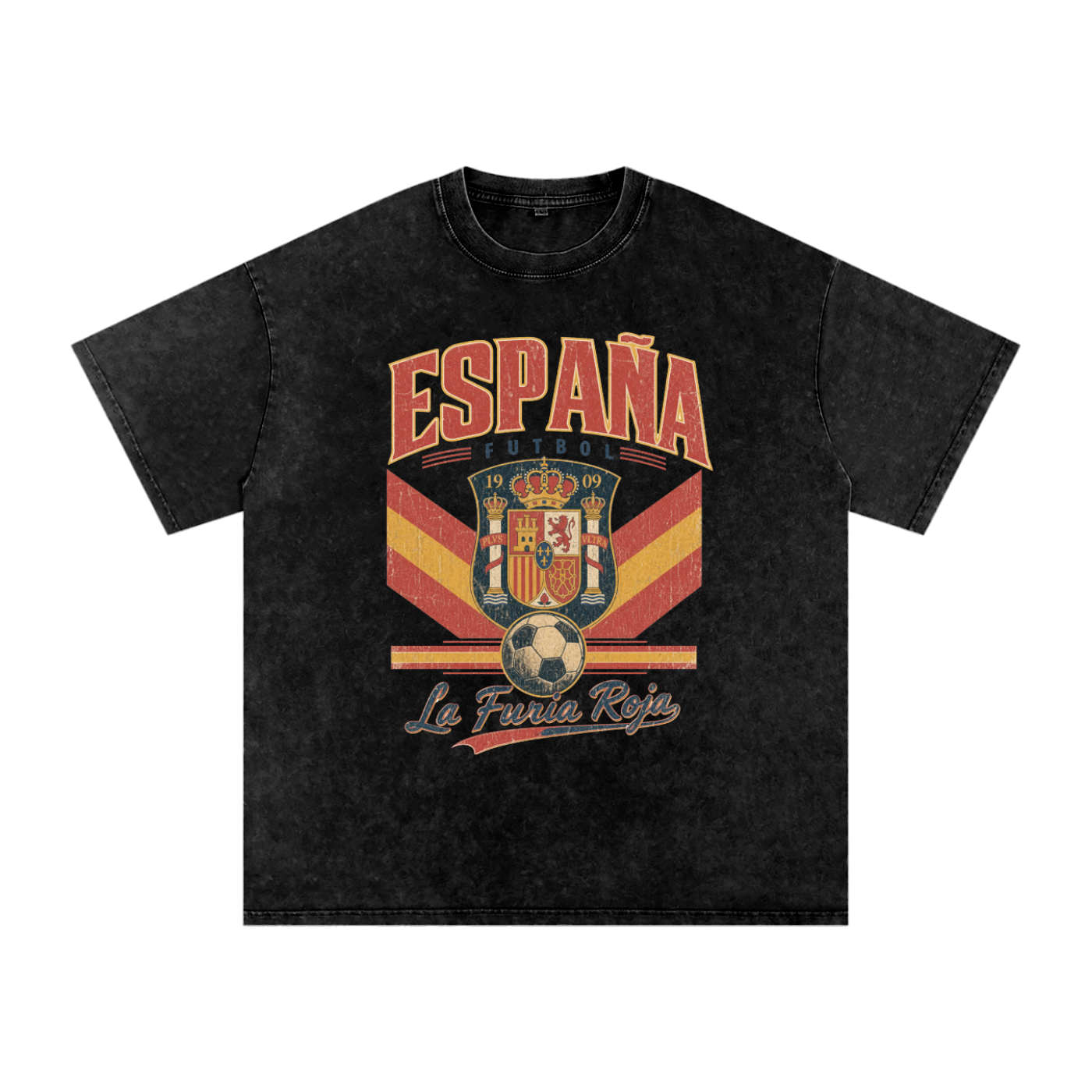 España Vintage Football Tee — Furia Roja