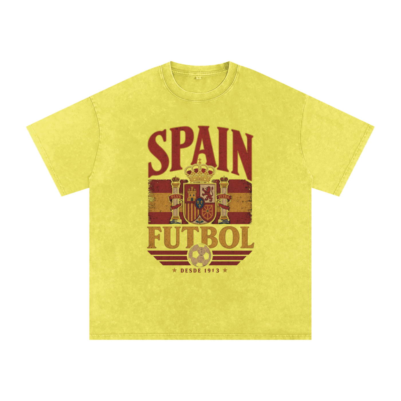 Spain Vintage Football Tee