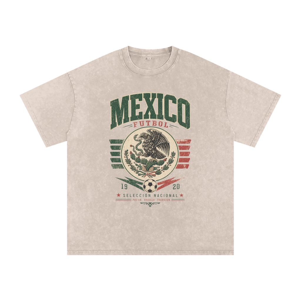 Mexico Vintage Football Tee