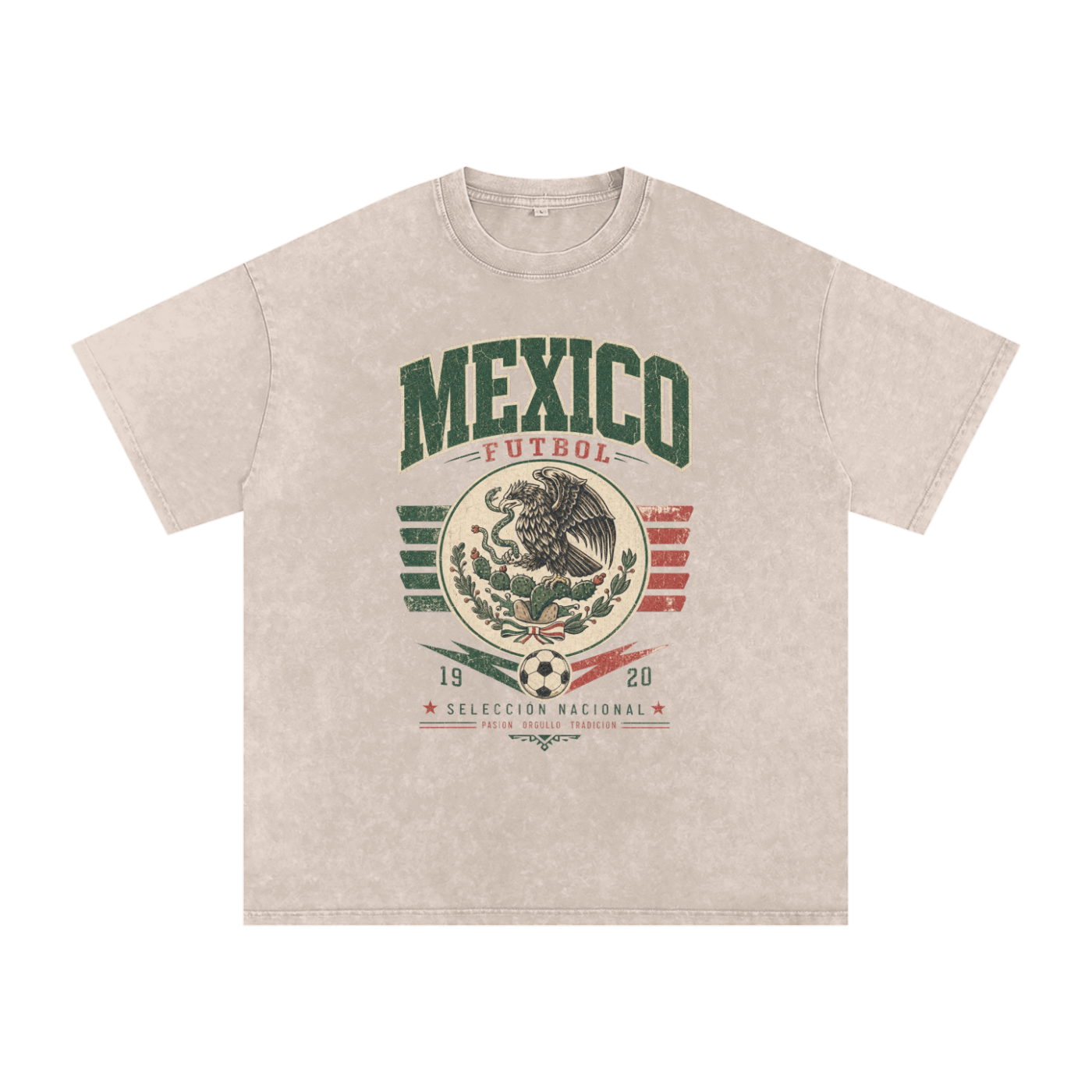 Mexico Vintage Football Tee