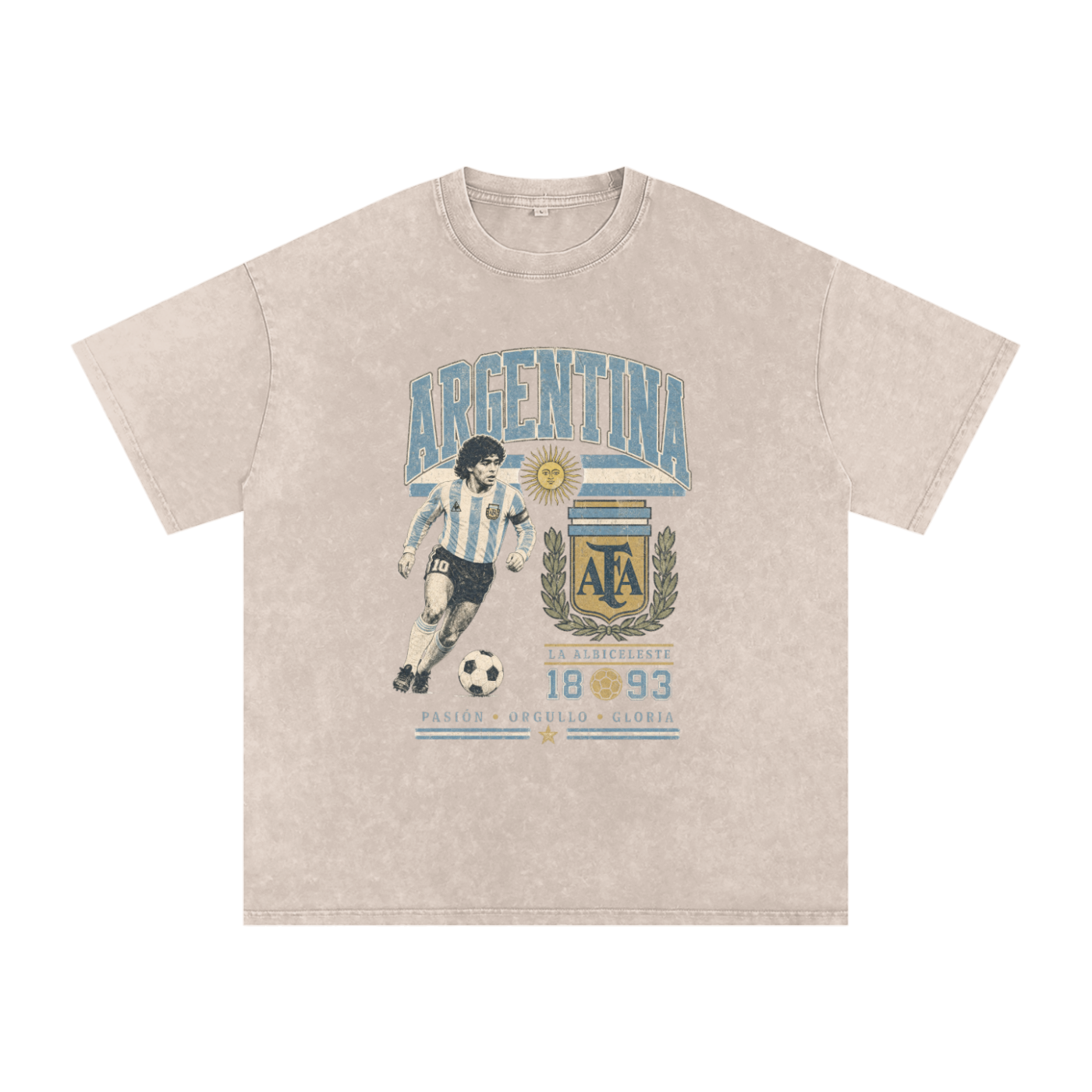 Argentina Vintage Football Tee
