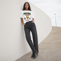Retro Portugal Football Unisex Pure Cotton T-Shirt — walkway day lifestyle